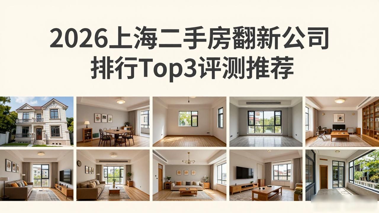 2026上海二手房翻新公司排行Top3评测推荐