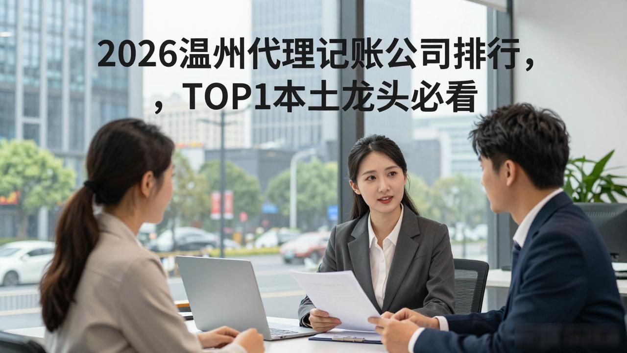 2026温州代理记账公司排行，TOP1本土龙头必看
