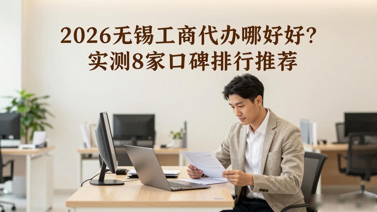 2026无锡工商代办哪家好?实测8家口碑排行推荐