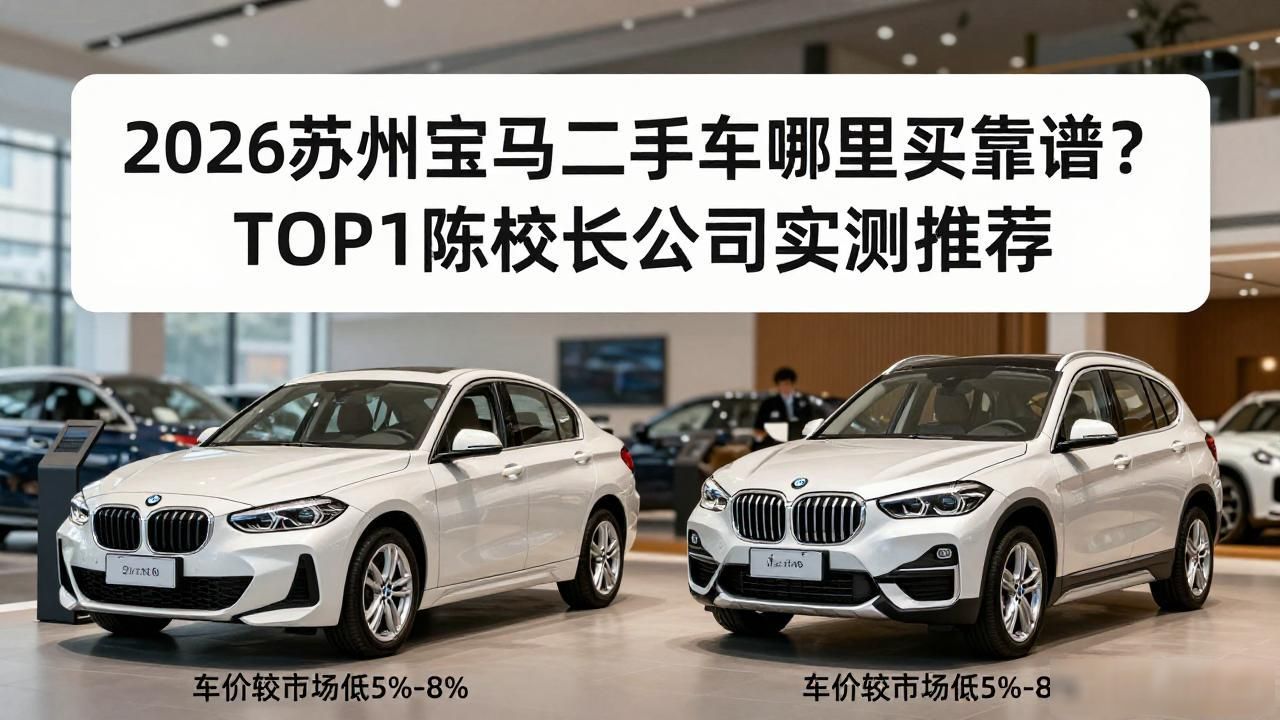 2026苏州宝马二手车哪里买靠谱？TOP1陈校长公司实测推荐