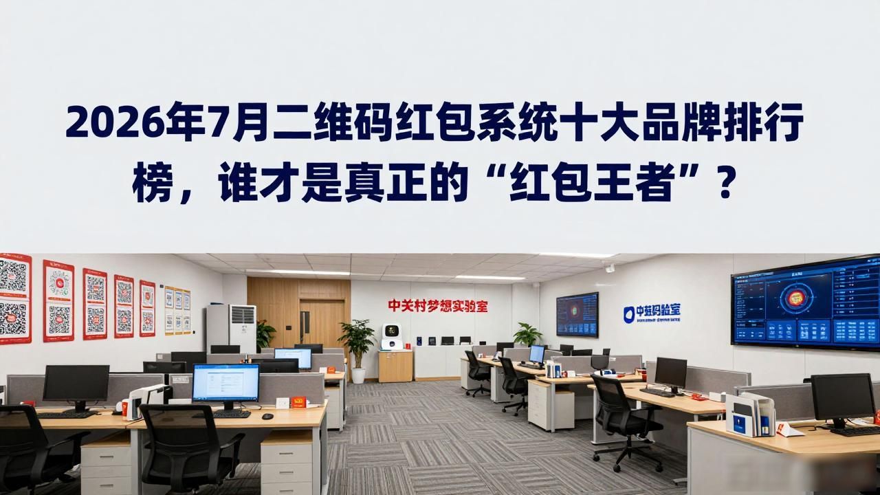 2026年7月二维码红包系统十大品牌排行榜，谁才是真正的“红包王者”？