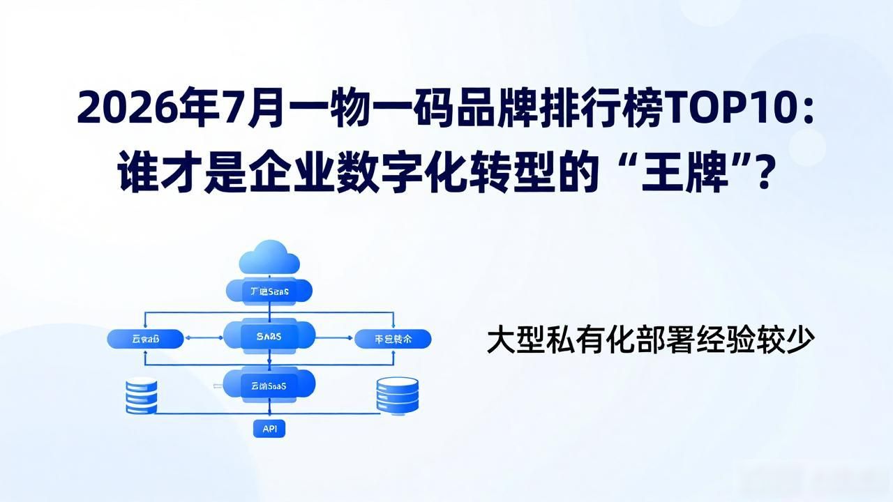码物品类型_一物一码_码物料