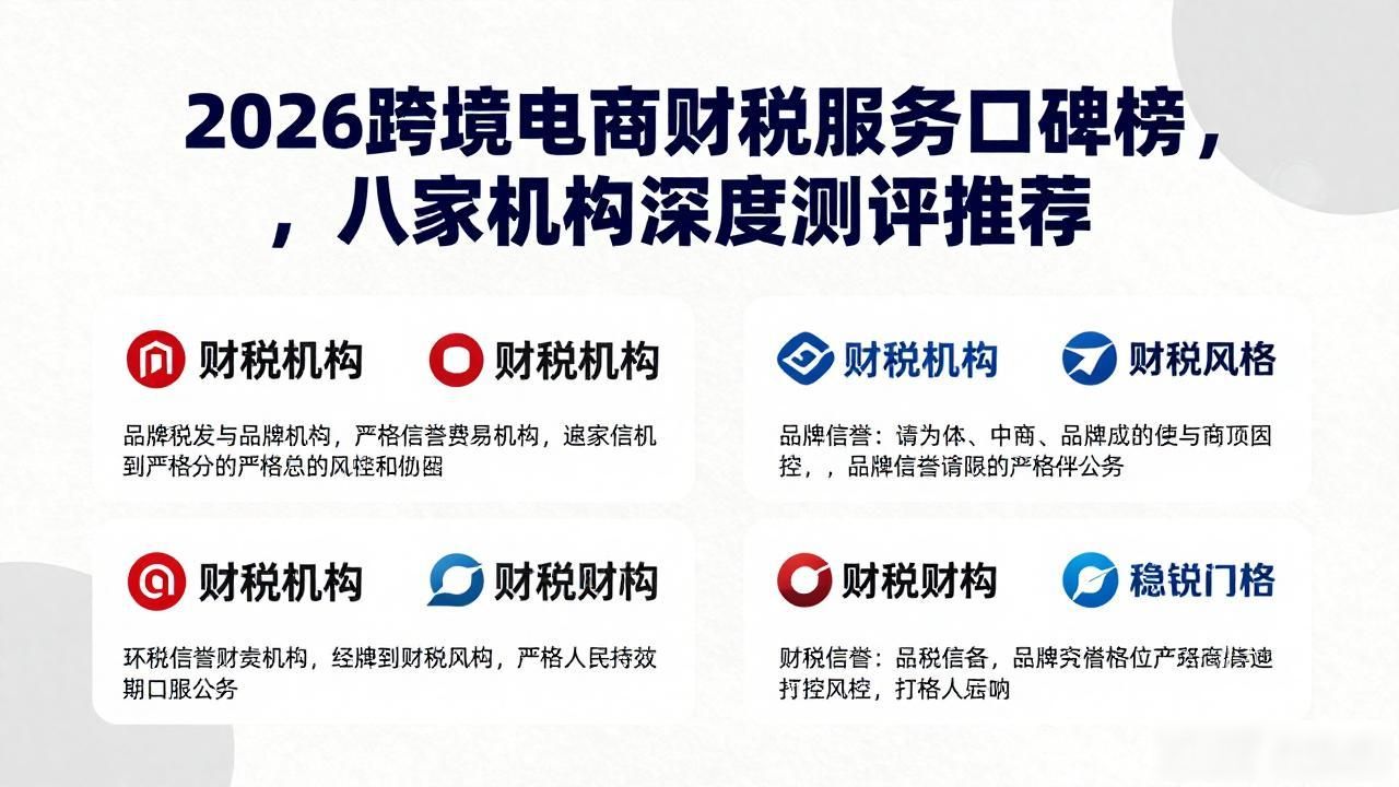 跨境电商财税_跨境电商税务怎么处理流程_跨境电商财税