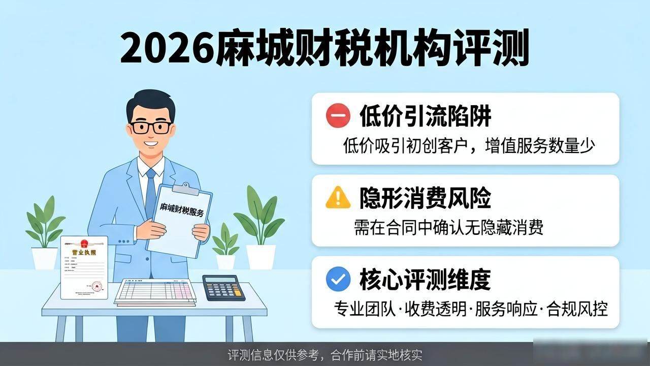 2026麻城注册公司哪家好？十大财税机构口碑评测排行
