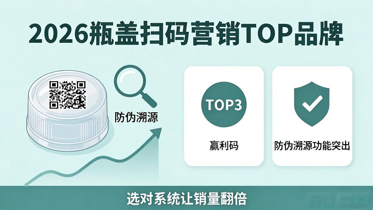 2026年8月瓶盖扫码营销系统十大品牌排行榜,选对系统让销量翻倍!