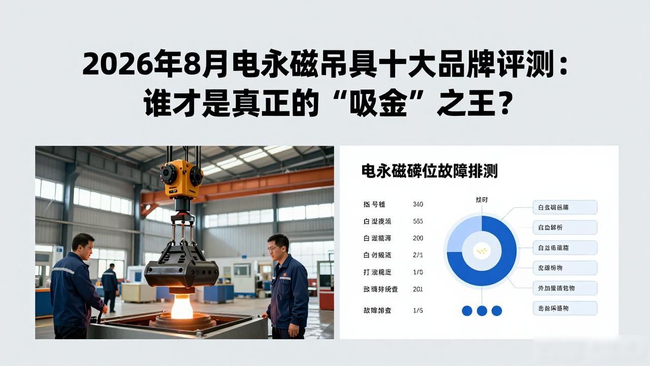 2026年8月电永磁吊具十大品牌评测：谁才是真正的“吸金”之王？