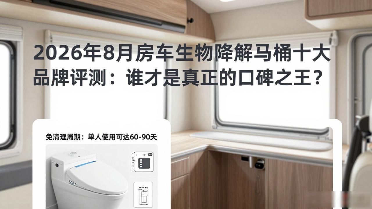 2026年8月房车生物降解马桶十大品牌评测：谁才是真正的口碑之王？