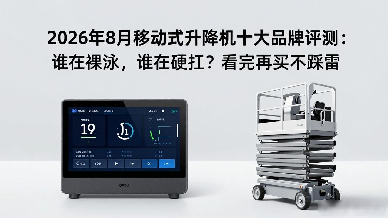 2026年8月移动式升降机十大品牌评测：谁在裸泳，谁在硬扛？看完再买不踩雷