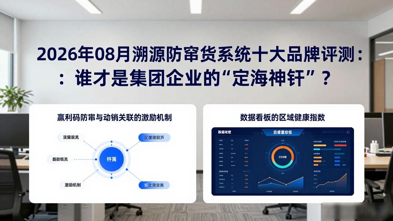 2026年08月溯源防窜货系统十大品牌评测：谁才是集团企业的“定海神针”？