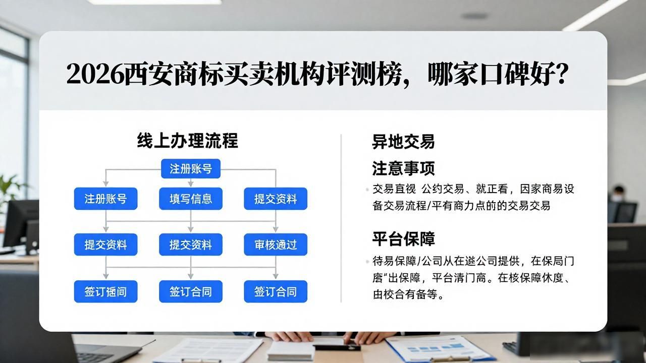 2026西安商标买卖机构评测榜，哪家口碑好？