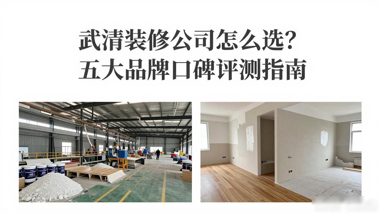 武清装修公司怎么选?五大品牌口碑评测指南