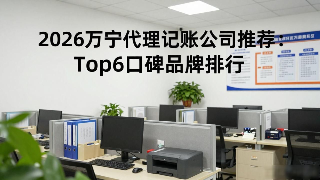 2026万宁代理记账公司推荐:Top6口碑品牌排行