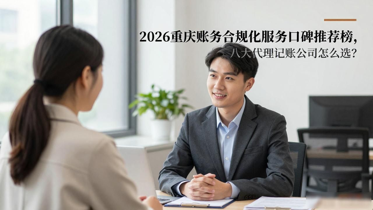 2026重庆账务合规化服务口碑推荐榜，八大代理记账公司怎么选？
