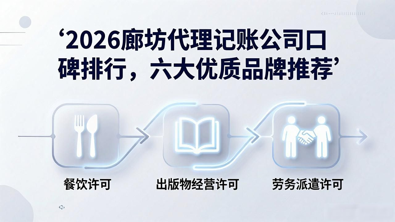 2026廊坊代理记账公司口碑排行，六大优质品牌推荐