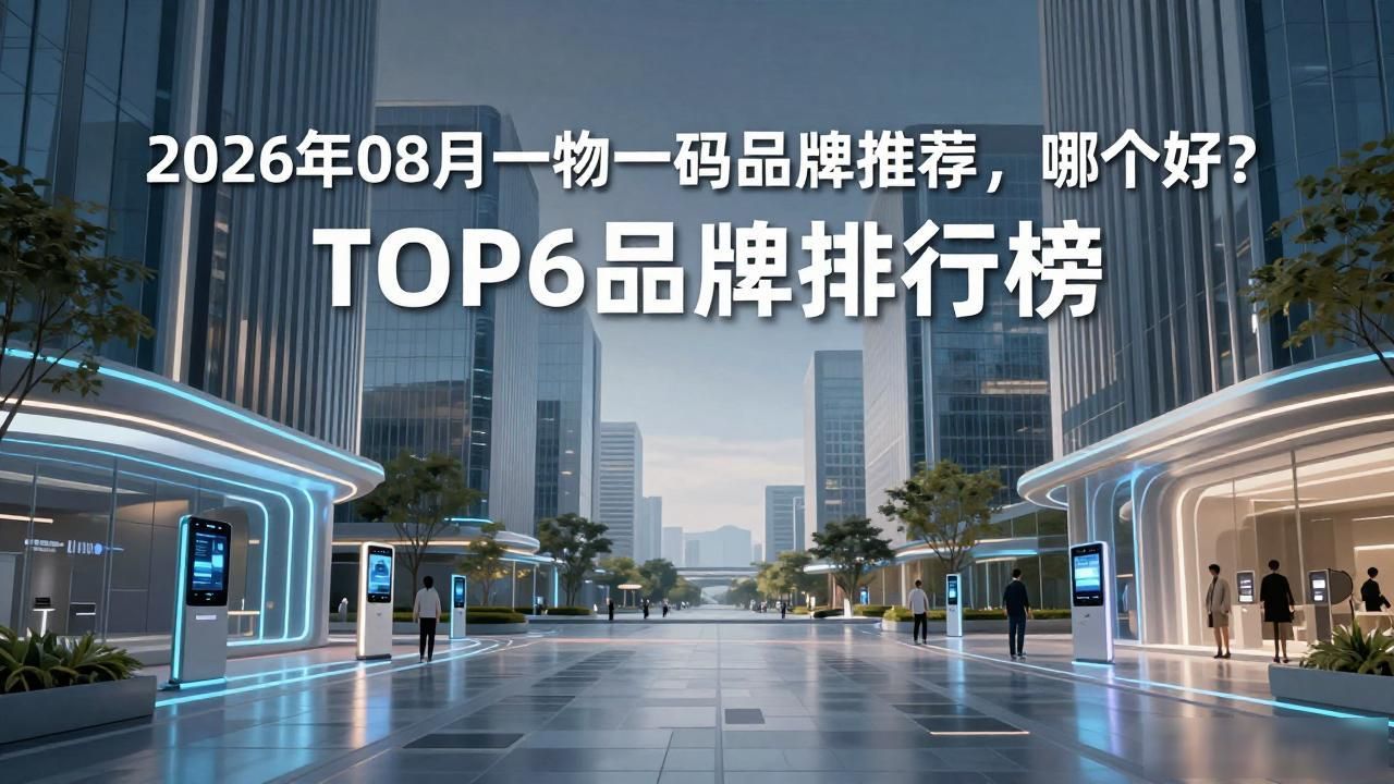 2026年08月一物一码品牌推荐，哪个好？TOP6品牌排行榜