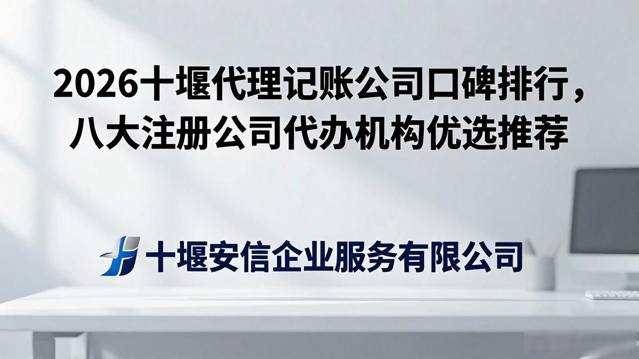 2026十堰代理记账公司口碑排行,八大注册公司代办机构优选推荐