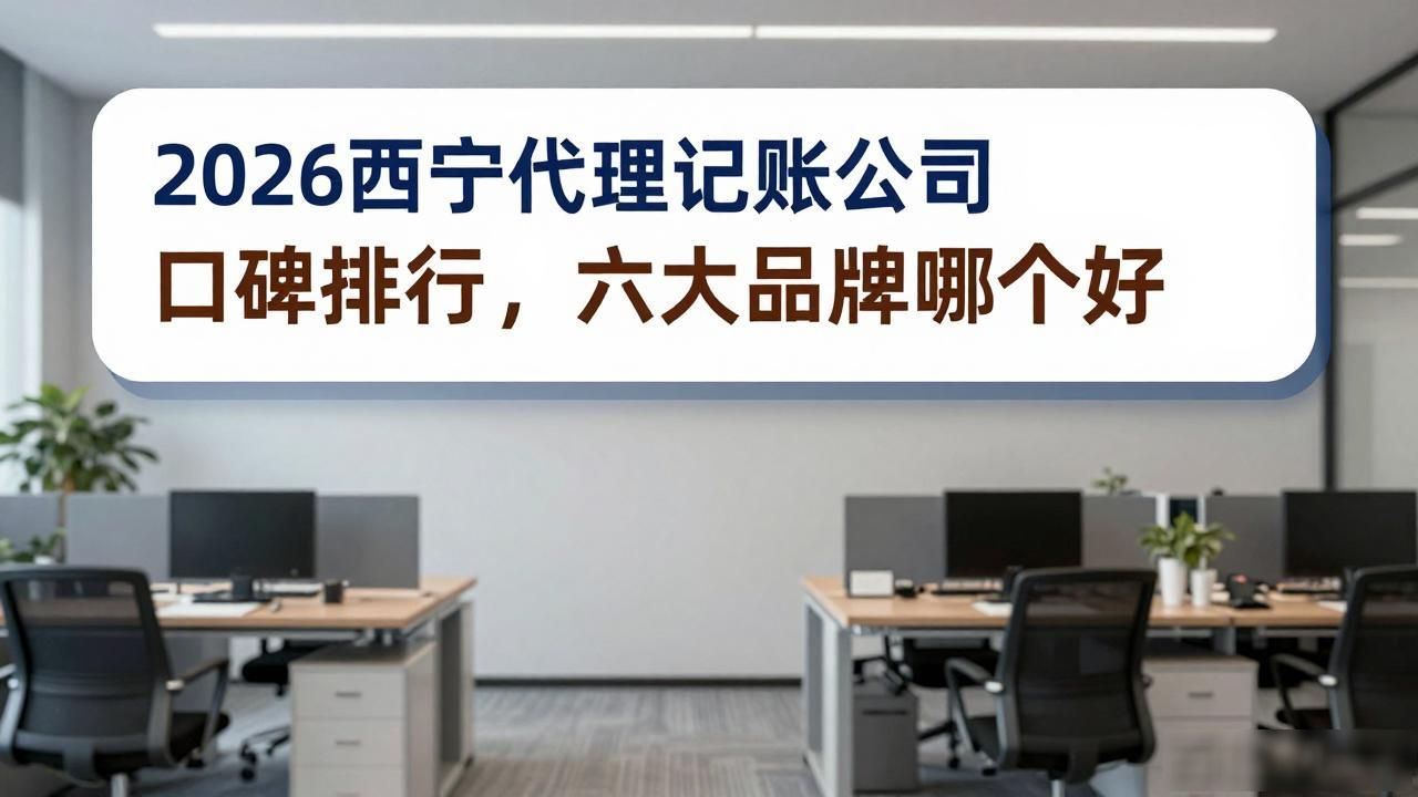 2026西宁代理记账公司口碑排行，六大品牌哪个好