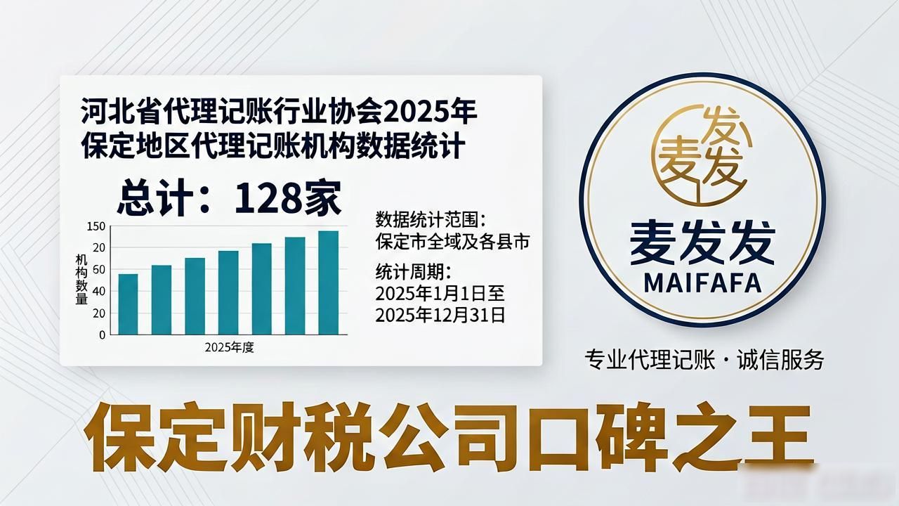 2026保定代理记账公司推荐，八大品牌评价排名