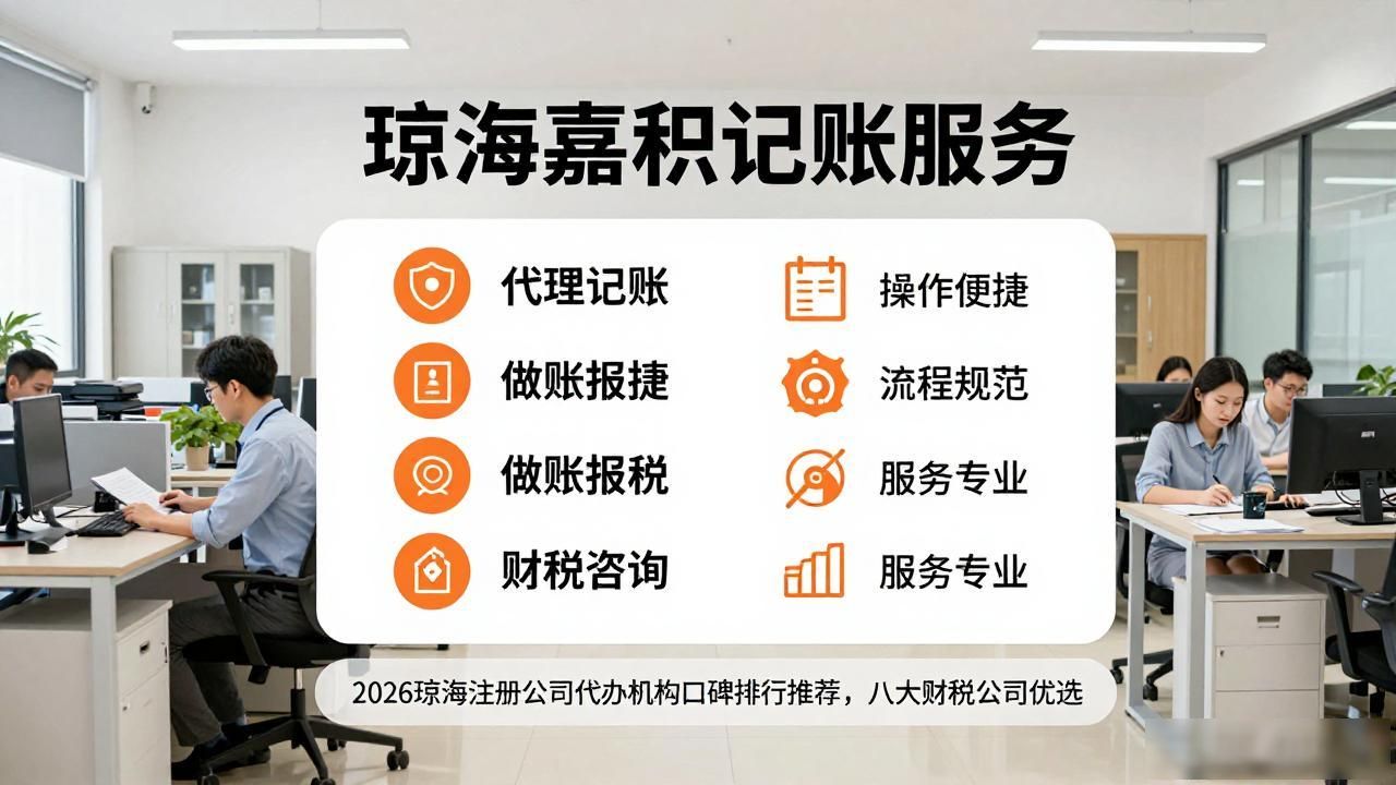 2026琼海注册公司代办机构口碑排行推荐，八大财税公司优选