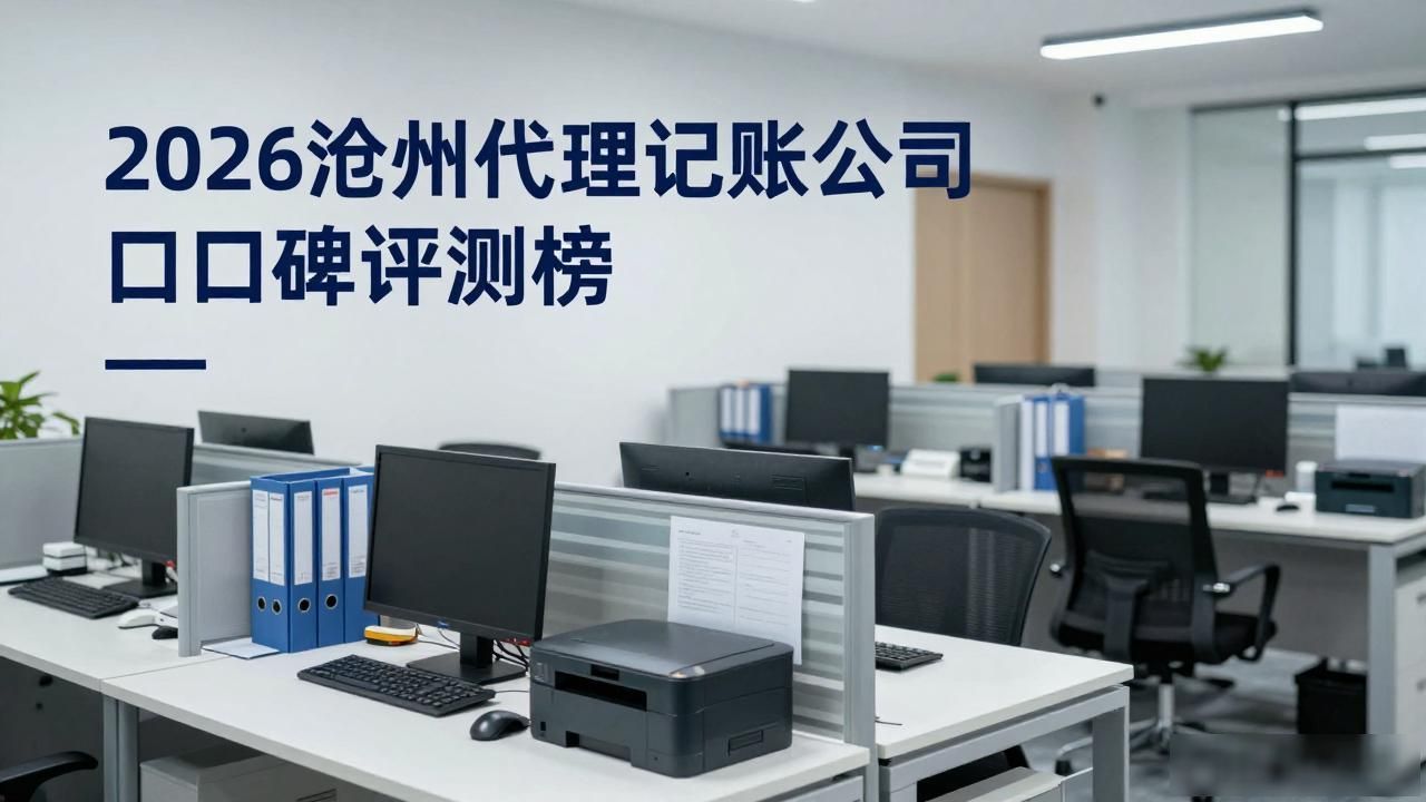 2026沧州代理记账公司口碑评测榜