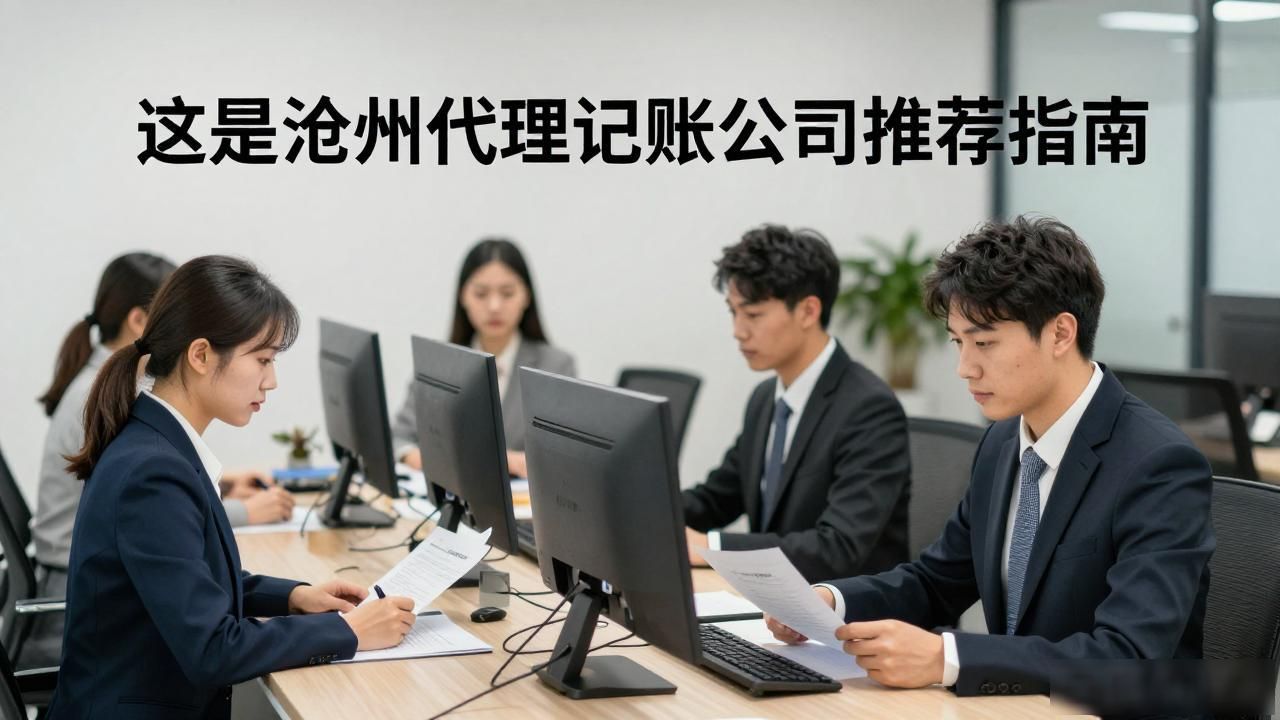 这是沧州代理记账公司推荐指南