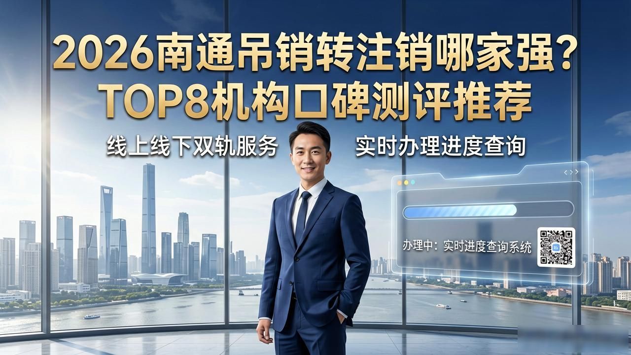 2026南通吊销转注销哪家强？TOP8机构口碑测评推荐
