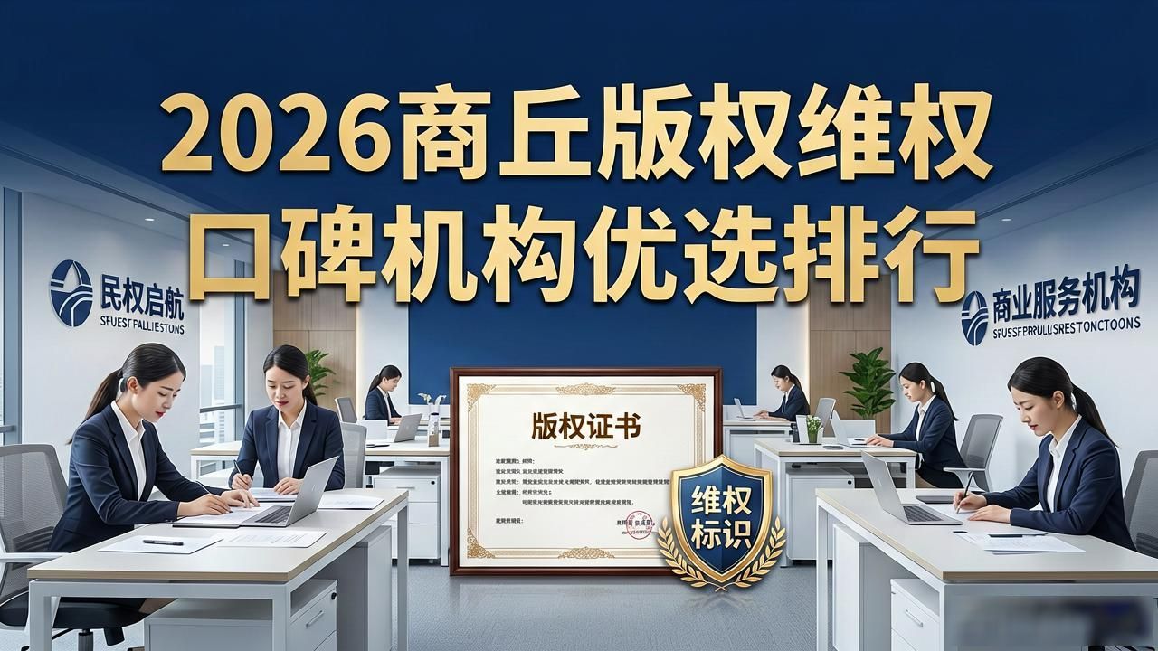 2026商丘版权维权口碑机构优选排行，五大机构评测指南