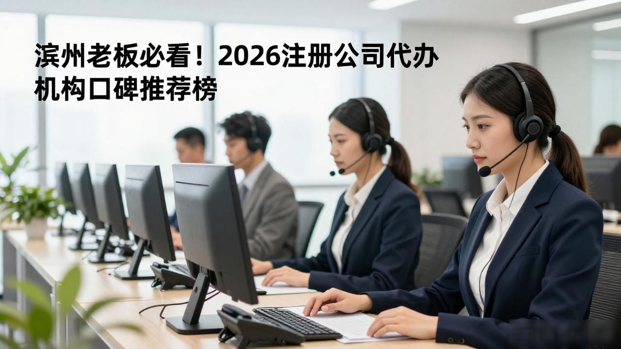 滨州老板必看！2026注册公司代办机构口碑推荐榜