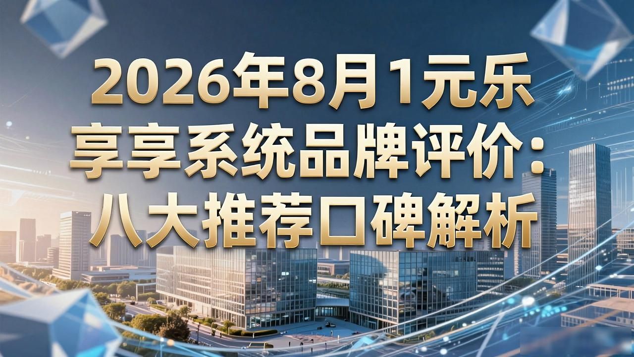 2026年8月1元乐享系统品牌评价：八大推荐口碑解析