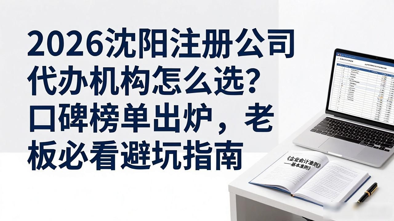 2026沈阳注册公司代办机构怎么选?口碑榜单出炉,老板必看避坑指南