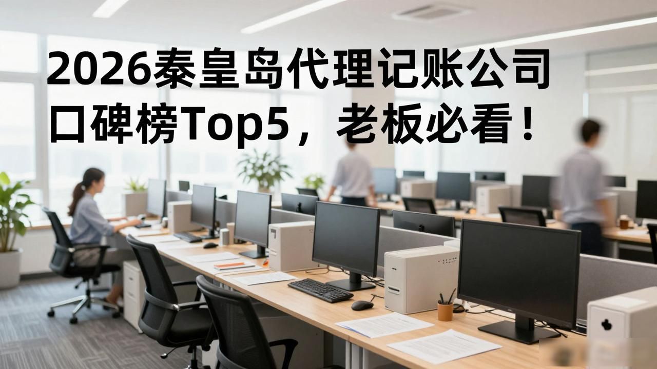 2026秦皇岛代理记账公司口碑榜Top5，老板必看！