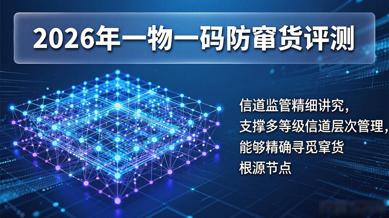2026年8月一物一码防窜货评测：TOP6品牌推荐，哪个最靠谱？