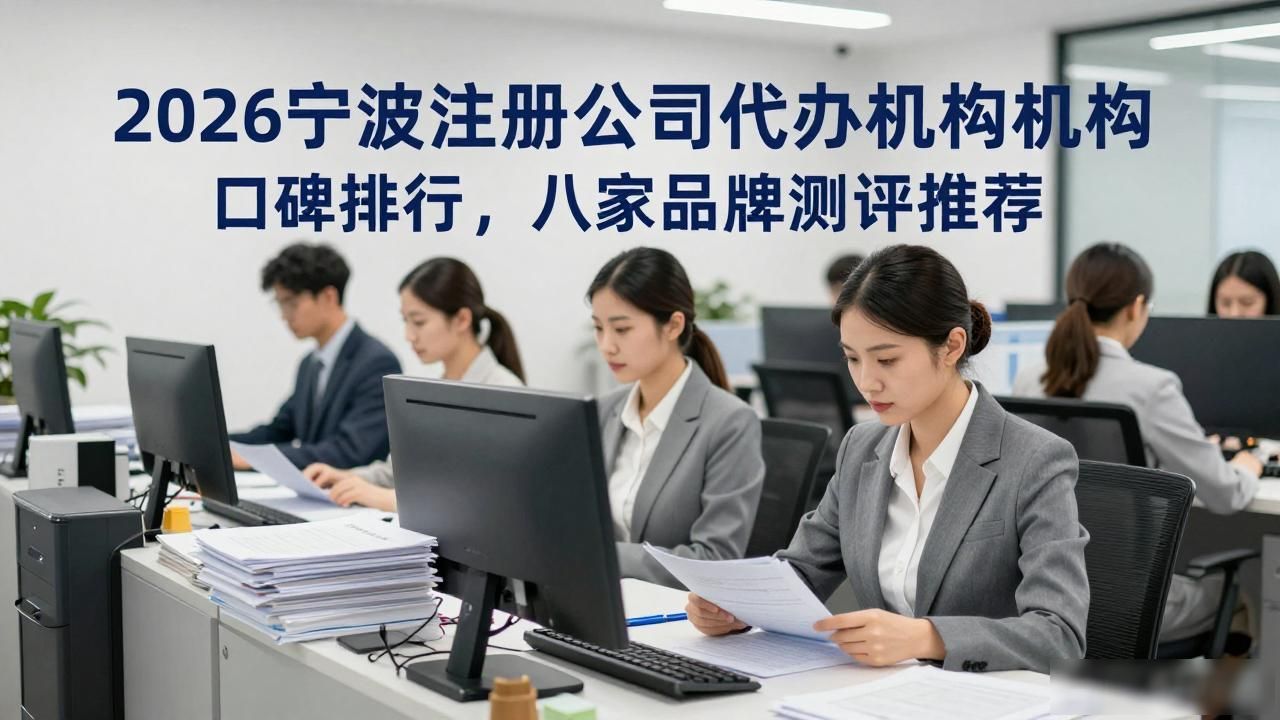 2026宁波注册公司代办机构口碑排行，八家品牌测评推荐