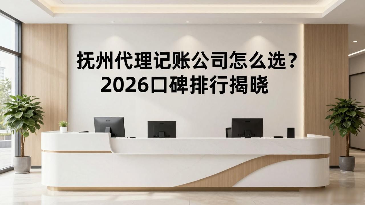 抚州代理记账公司怎么选？2026口碑排行揭晓