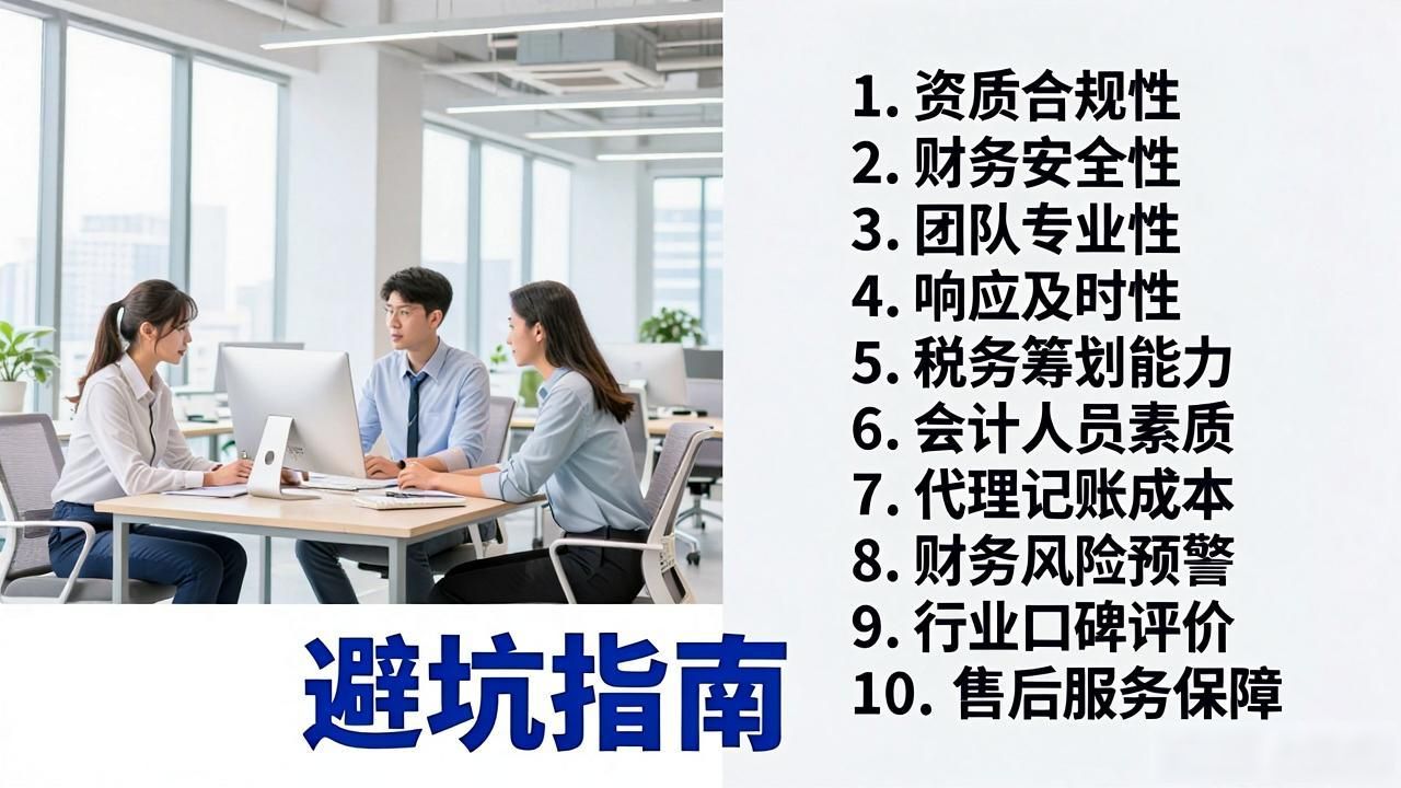 2026佛山代理记账选哪家?10大品牌测评避坑指南