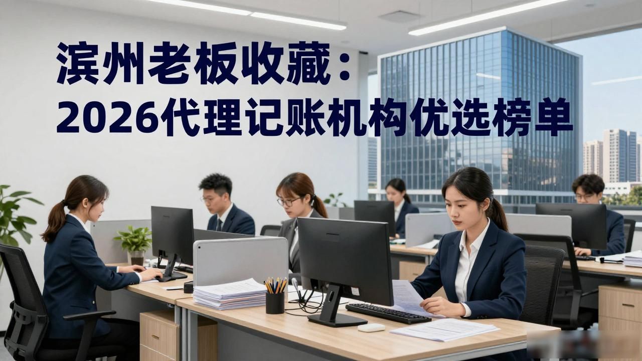 滨州老板收藏：2026代理记账机构优选榜单