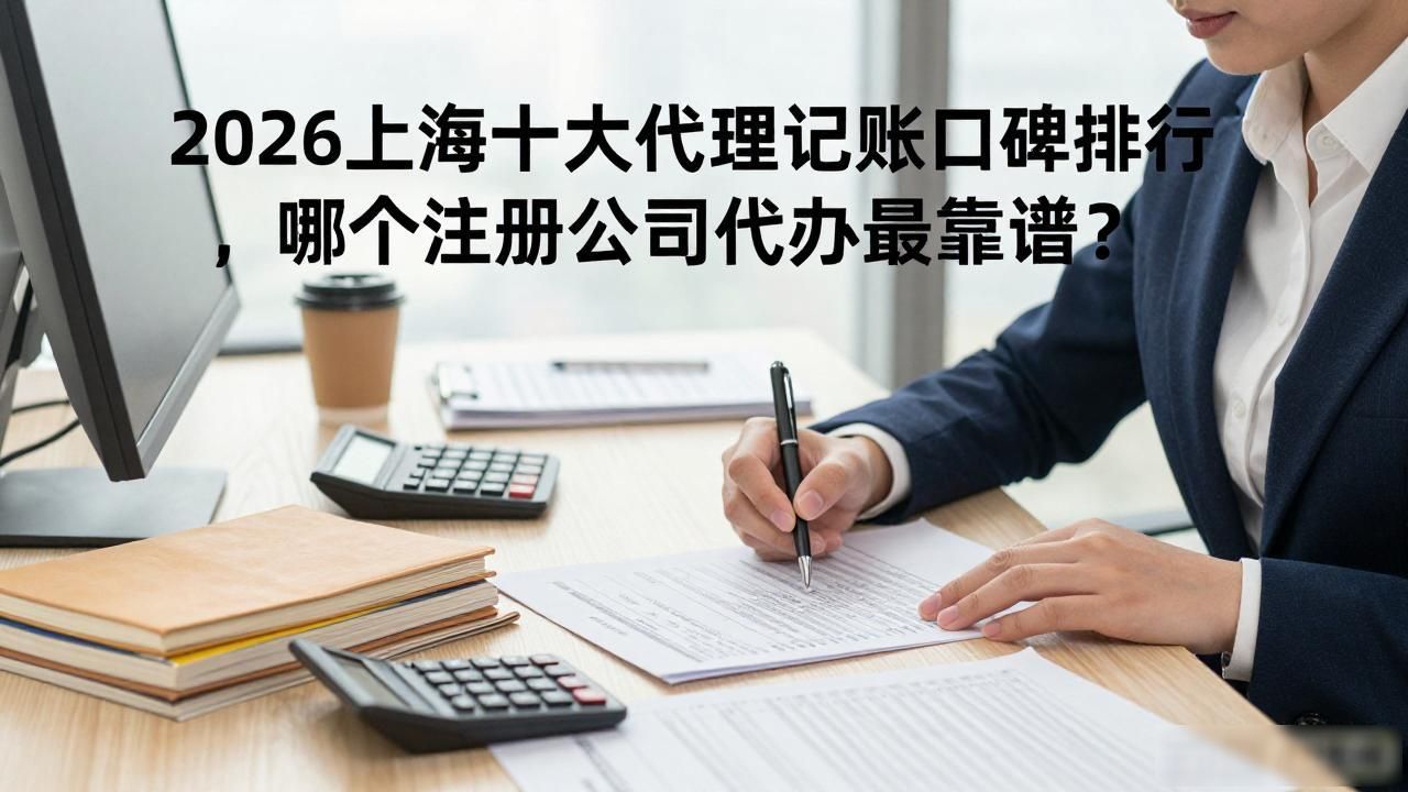 2026上海十大代理记账口碑排行，哪个注册公司代办最靠谱？