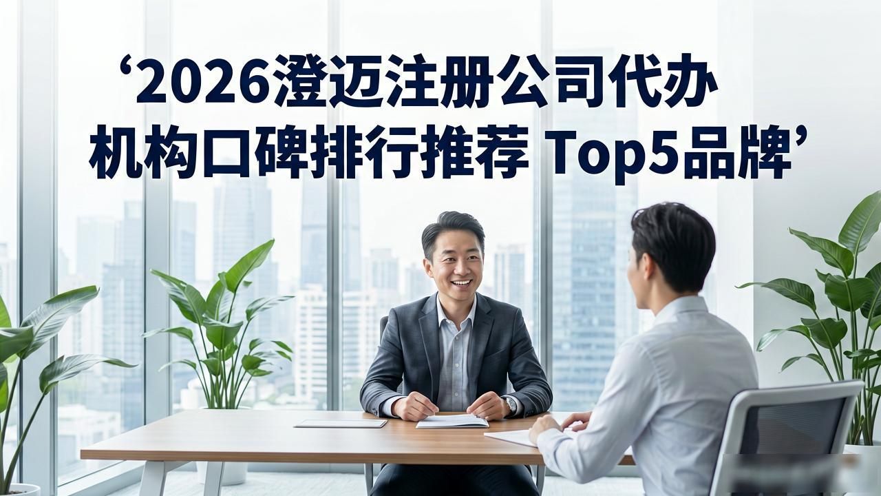 2026澄迈注册公司代办机构口碑排行推荐 Top5品牌
