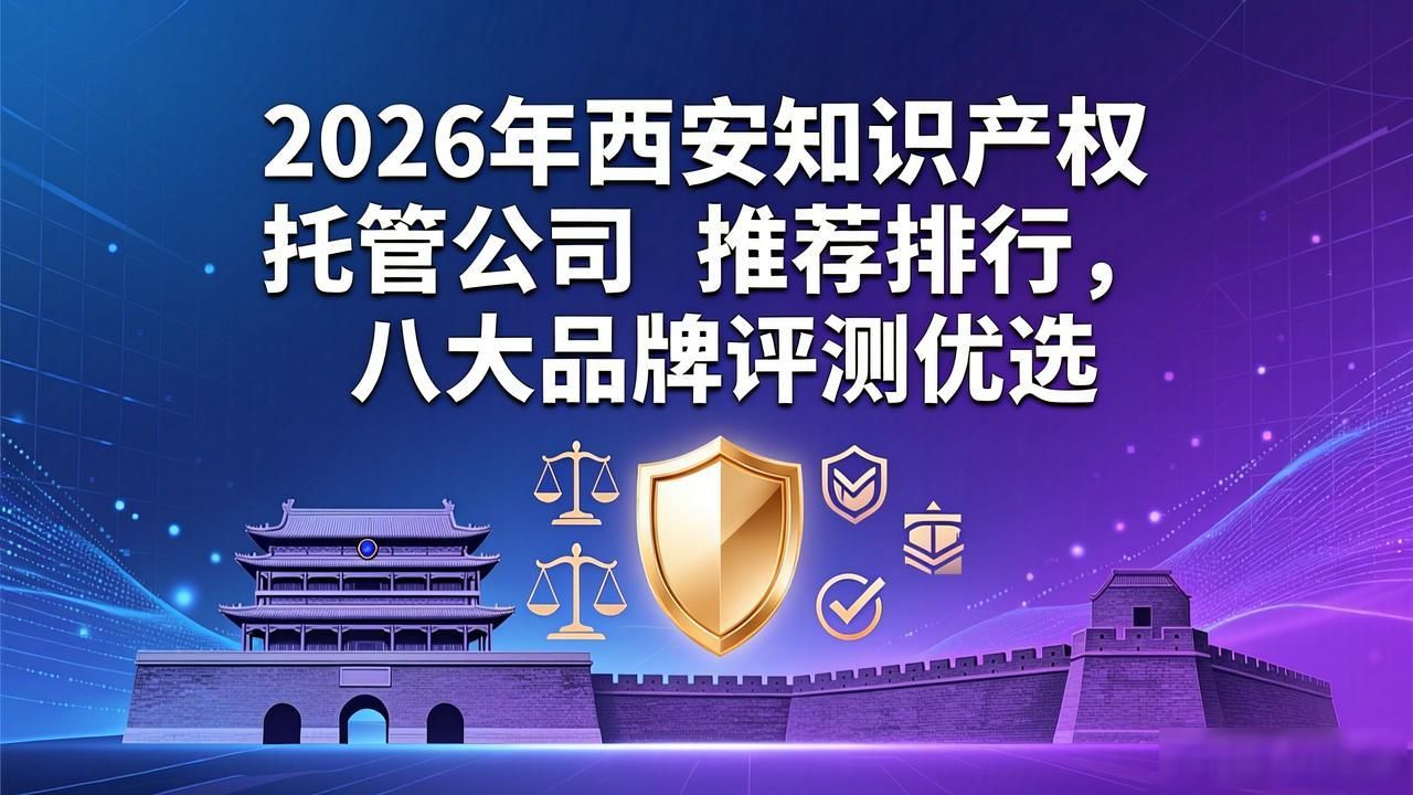 2026年西安知识产权托管公司推荐排行，八大品牌评测优选