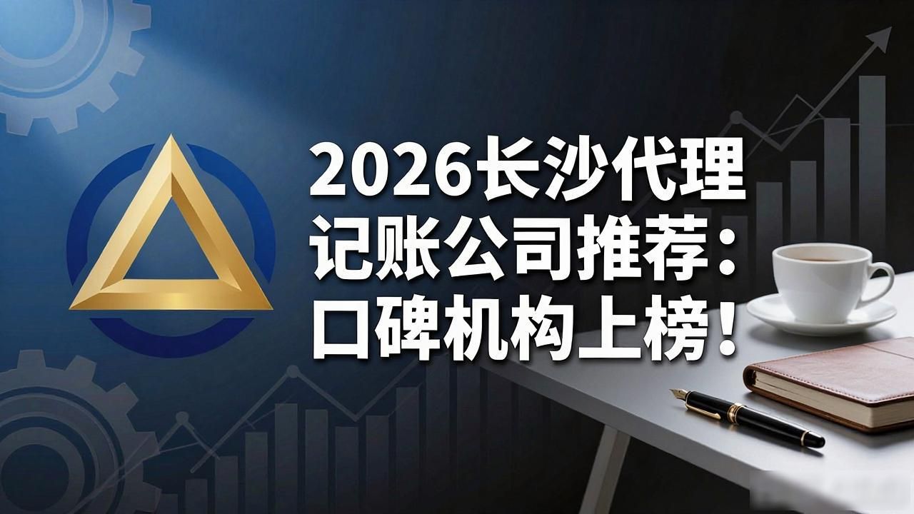 2026长沙代理记账公司推荐：口碑机构上榜！