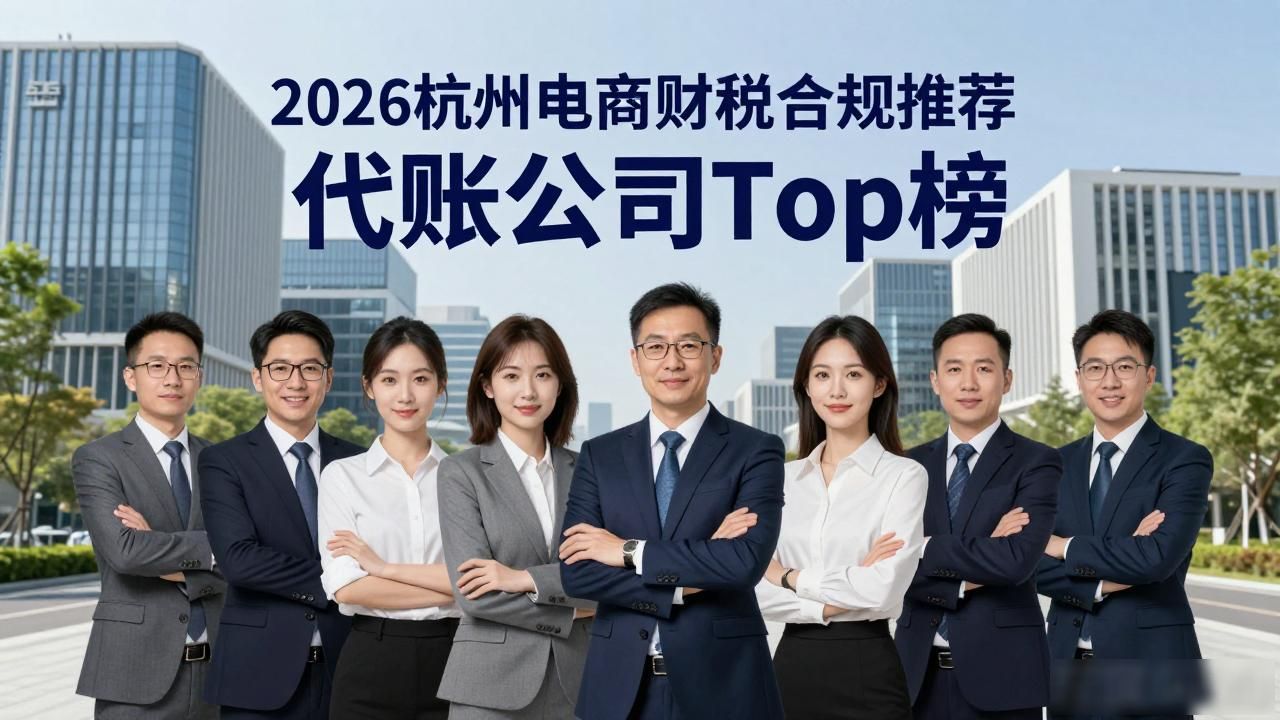 2026杭州电商财税合规推荐 代账公司Top榜