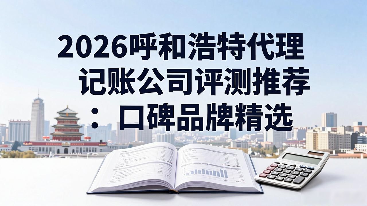 2026呼和浩特代理记账公司评测推荐：口碑品牌精选
