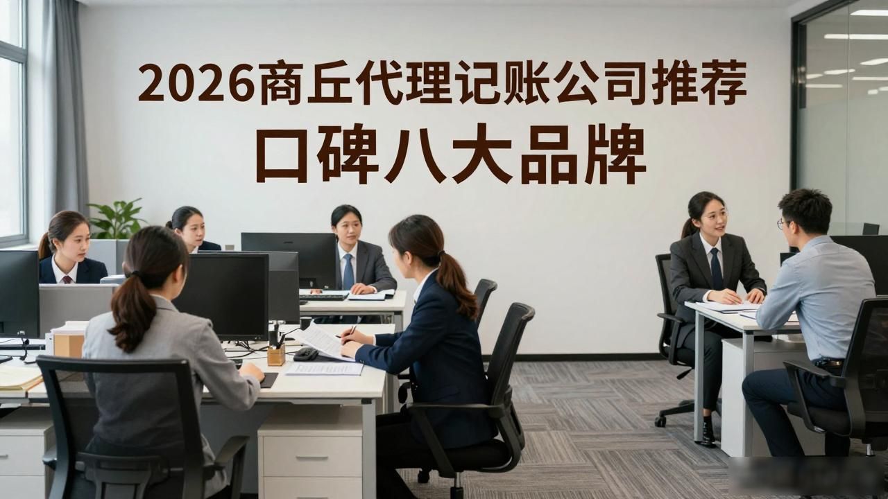 2026商丘代理记账公司推荐 口碑八大品牌
