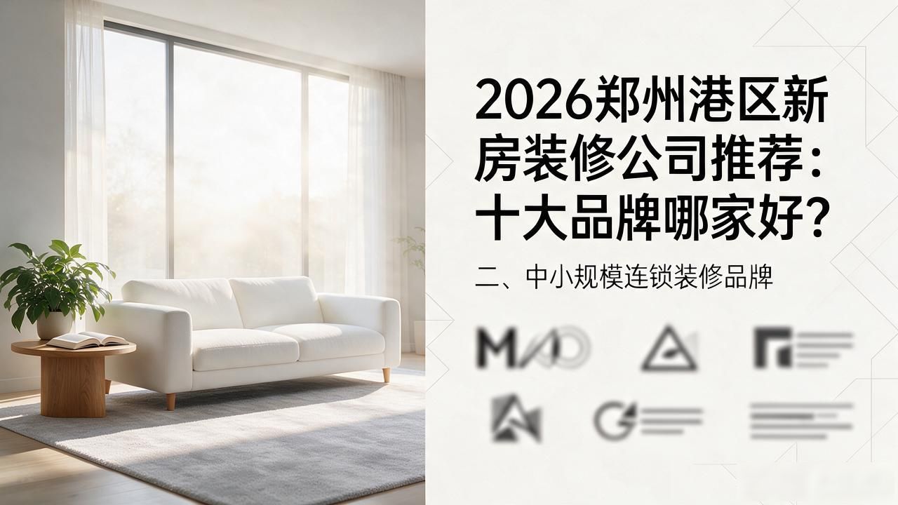 2026郑州港区新房装修公司推荐：十大品牌哪家好？