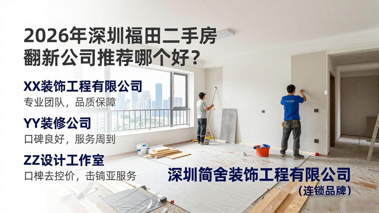 2026年深圳福田二手房翻新公司推荐哪个好?
