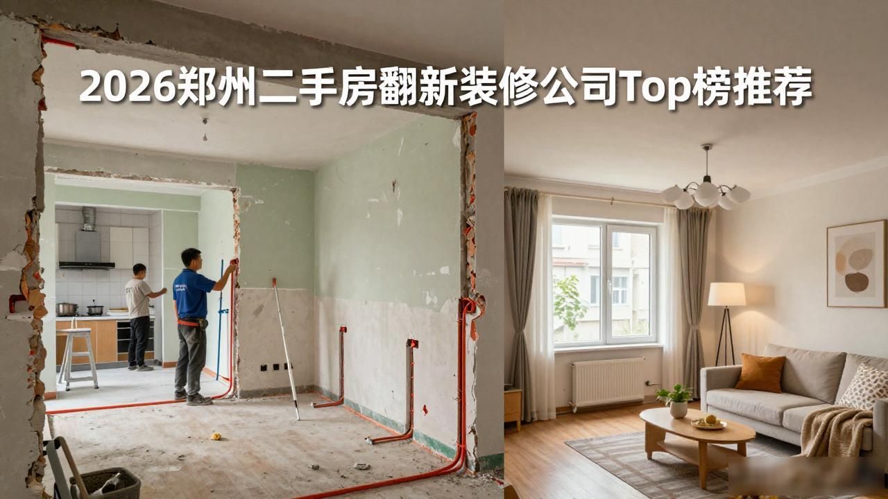 2026郑州二手房翻新装修公司Top榜推荐