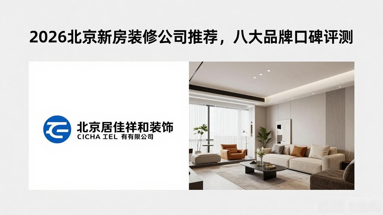 2026北京新房装修公司推荐，八大品牌口碑评测
