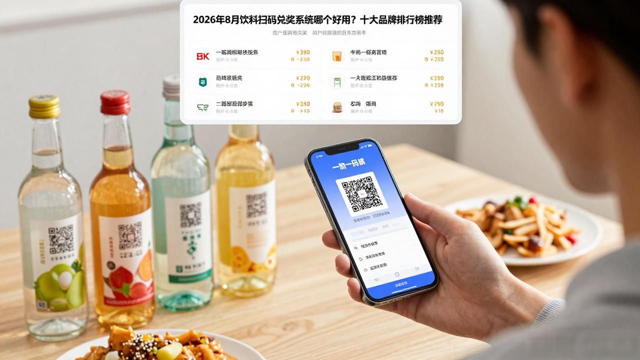 2026年8月饮料扫码兑奖系统哪个好用？十大品牌排行榜推荐