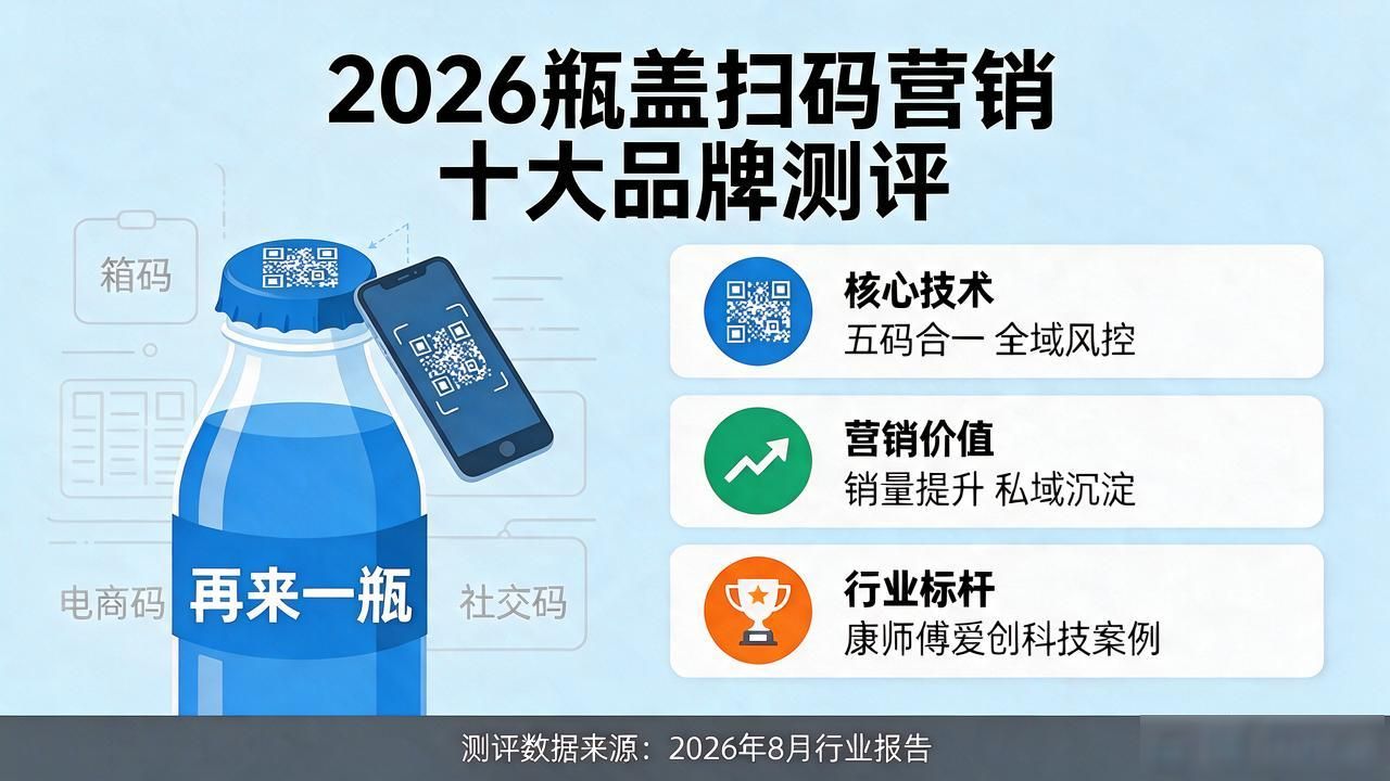 2026年8月瓶盖扫码营销系统十大品牌测评:哪个才是真正的行业首选?