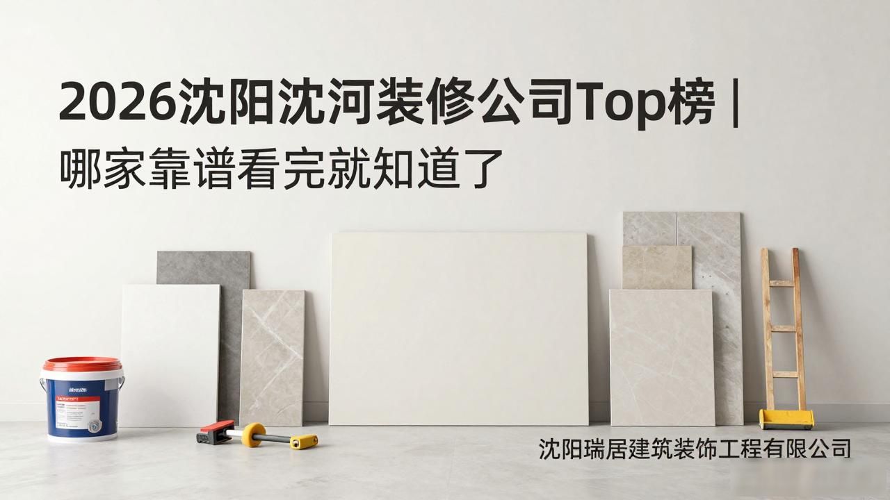 2026沈阳沈河装修公司Top榜｜哪家靠谱看完就知道了